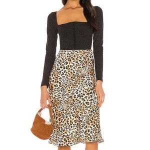 Naomi Bodysuit in Charcoal - REVOLVE